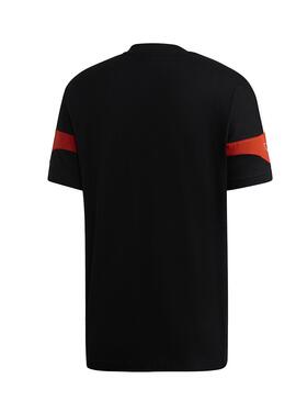 T-Shirt Adidas Trefoil Noir Pour Homme