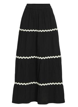 Jupe Vila Manda noir pour femme