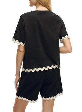 Haut Vila Calisa noir pour femme