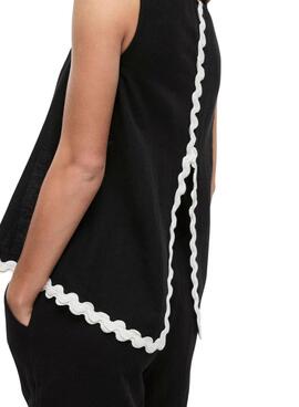 Top Vila Noir pour femme