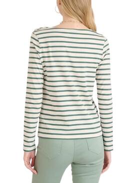 T-shirt Naf Naf Logo Print noir pour femme
