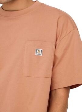T-shirt Only and Sons King Loose orange pour homme