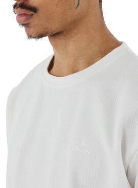 T-shirt Project X Paris en tricot blanc pour homme