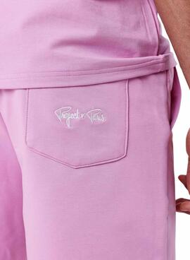  Bermudas Project X Paris Jogging de chándal rosa para hombre en París