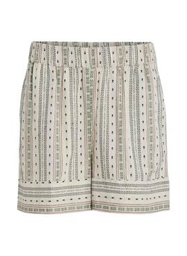 Bermudas Vila Senso beige pour femme
