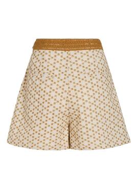 Shorts Vila Sumira camel pour femme