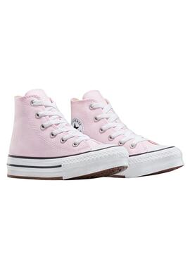  Sneakers Converse Chuck Taylor All Star Lift Platform rose pour fille et garçon