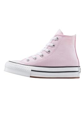  Sneakers Converse Chuck Taylor All Star Lift Platform rose pour fille et garçon