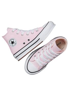  Sneakers Converse Chuck Taylor All Star Lift Platform rose pour fille et garçon