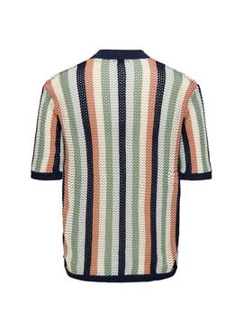 Chemise Only and Sons Kasper multicolore pour homme