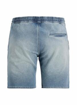 Bermudas Jack and Jones Rick Lane en denim clair pour homme