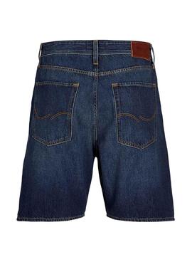 Bermudas Jack and Jones Tony denim foncé pour homme.