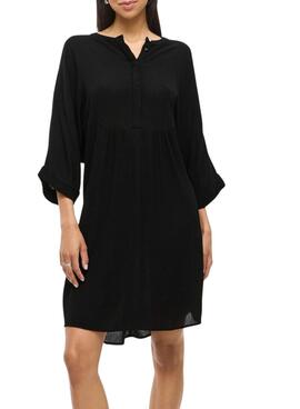 Robe Vila Vipaliva noire pour femme