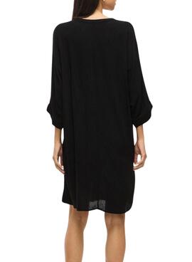 Robe Vila Vipaliva noire pour femme
