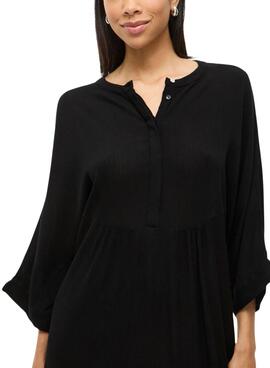 Robe Vila Vipaliva noire pour femme