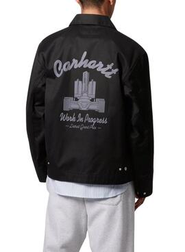 Veste Carhartt Racer noire pour homme