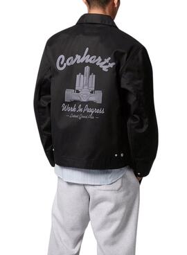 Veste Carhartt Racer noire pour homme