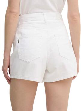 Short Pepe Jeans Skort blanc pour femme