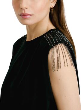 T-shirt Pepe Jeans Vatiana noir pour femme