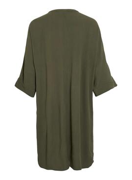 Robe Vila Vipaliva noire pour femme