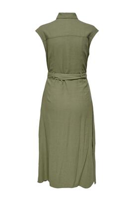 Robe Only and Sons Lima verte pour femme