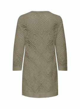 Veste Only Wisty verte pour femme
