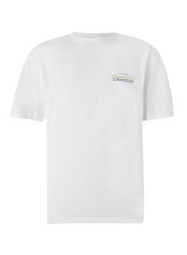T-shirt Only and Sons Keane blanc Cancún pour homme