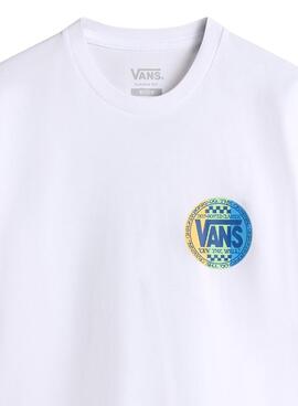 T-shirt Vans Retro blanc pour homme