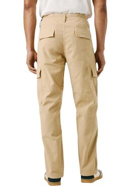 Pantalon Pepe Jeans Cargo beige pour homme