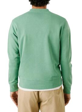 Sweatshirt Pepe Jeans Milton verte pour homme