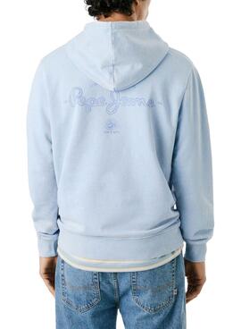 Sweatshirt Pepe Jeans Terrel bleue pour homme