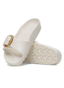 Sandales Birkenstock Madrid Big Buckle blanc pour femme