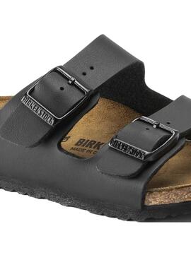 Sandales Birkenstock Arizona noir pour fille et garçon