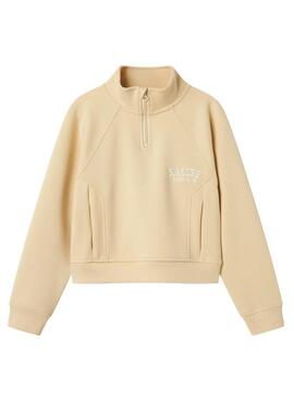 Sweatshirt Name It Jugel jaune pour fille