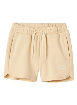 Shorts Name It Jugel jaune pour fille