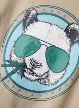 T-shirt Name It Josh beige pour garçon