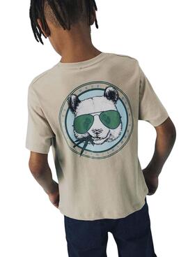 T-shirt Name It Josh beige pour garçon