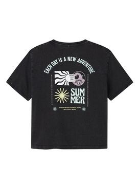 T-shirt Name It Jeano noir pour garçon