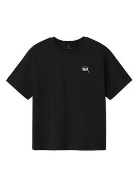 T-shirt Name It Jotim noir pour garçon