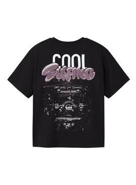 T-shirt Name It Jotim noir pour garçon