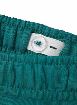 Shorts Name It Janko vert pour garçon