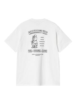 T-shirt Carhartt Sandwich blanc pour homme