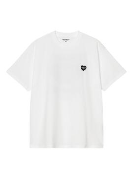 T-shirt Carhartt Heart blanc pour homme