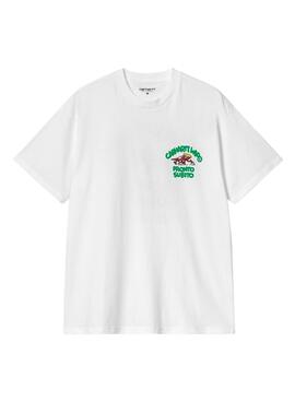 T-shirt Carhartt Pronto blanc pour homme