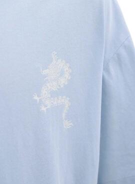 T-shirt Jack and Jones Charge bleue pour homme