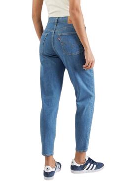 Jean Levis Mom en denim pour femme