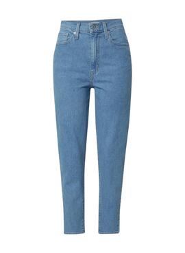 Jean Levis Mom en denim pour femme