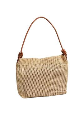 Sac Pieces Fikka en rafia pour femme.