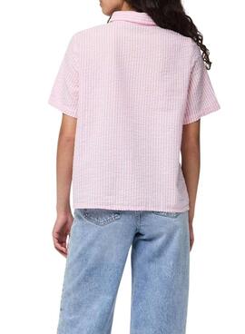 Chemise Pieces Sally rose pour femme