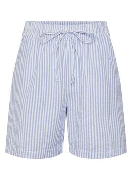 Morceaux de Bermudes Sally bleus pour femmes
